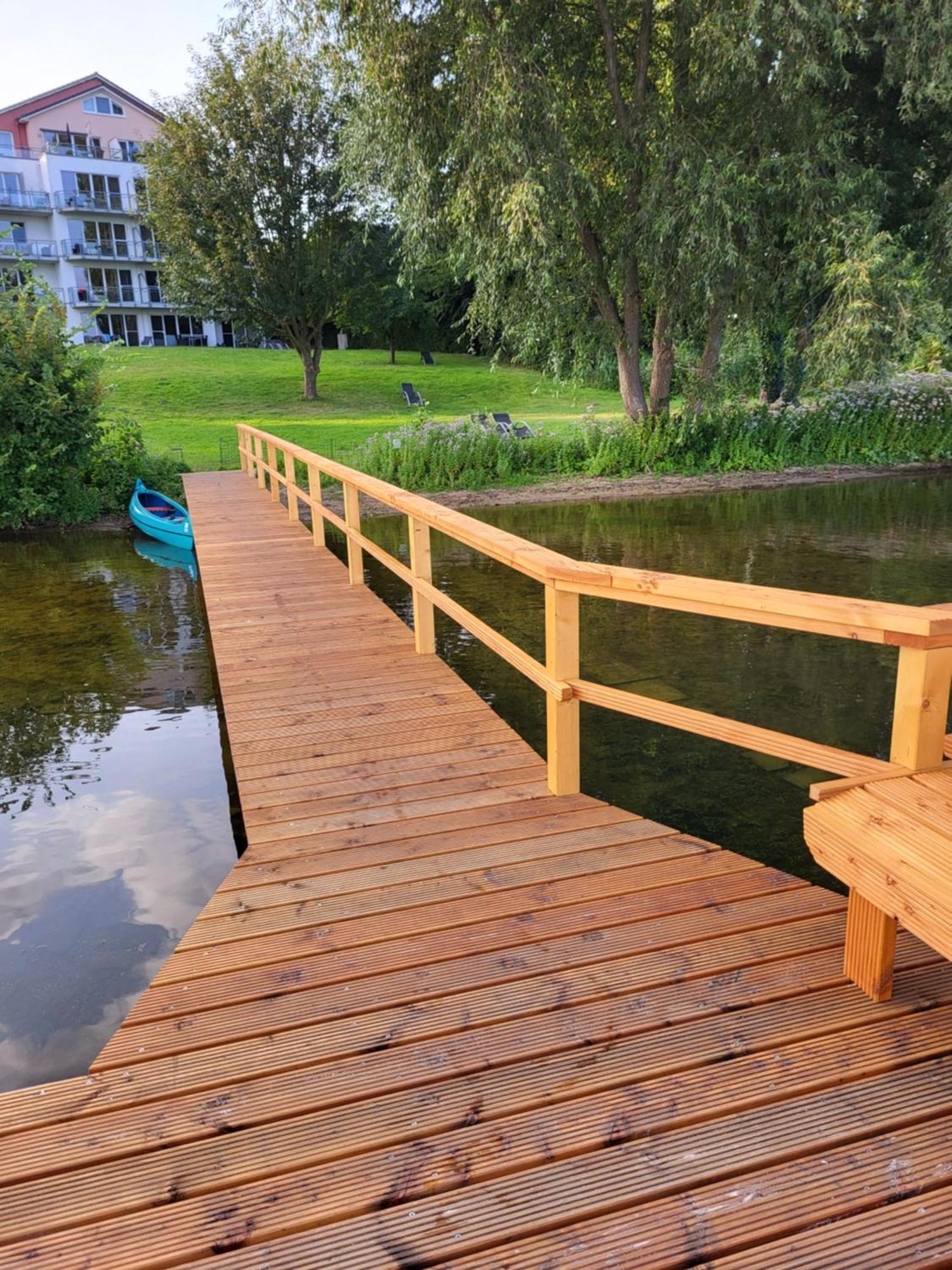 Fewo Sama, Balkon Zum Ploener See Ascheberg  Kültér fotó